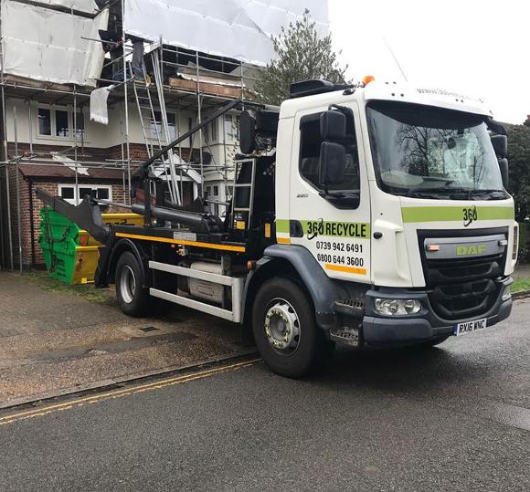 Skip Delivery in Mitcham with 360 Recycle