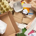 Paper waste in our skips in Mitcham